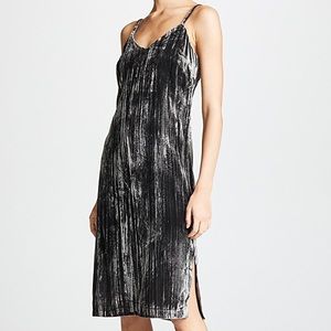 NWT Splendid Moonstone Velvet Slip Dress